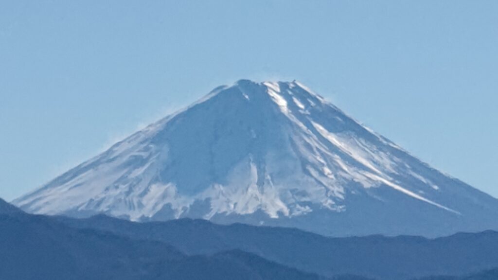 2022年1月1日の富士山です。